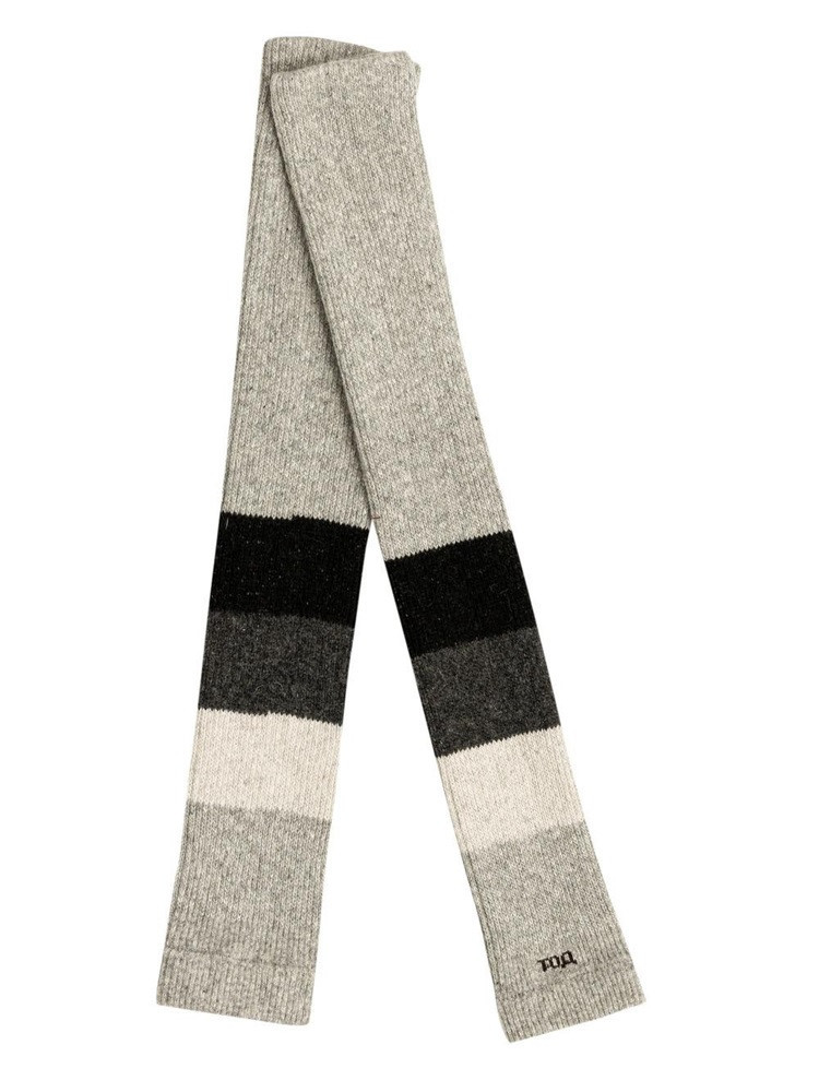 Ocieplacze / getry wełniane w paski