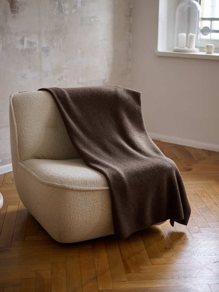 Kocyk 100% wełny owczej 100x150