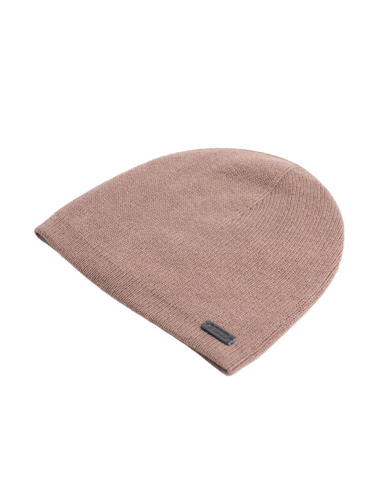 Czapka z kaszmiru mocha