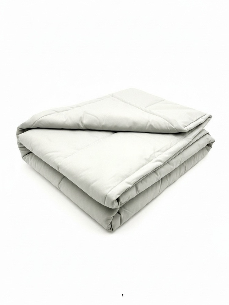 Antyalergiczna kołdra camel z wełny wielbłąda - 1 os. szara