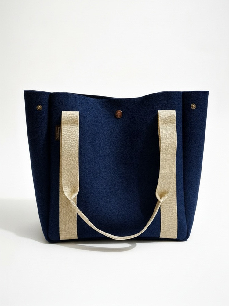 Duża torebka z wełny owczej