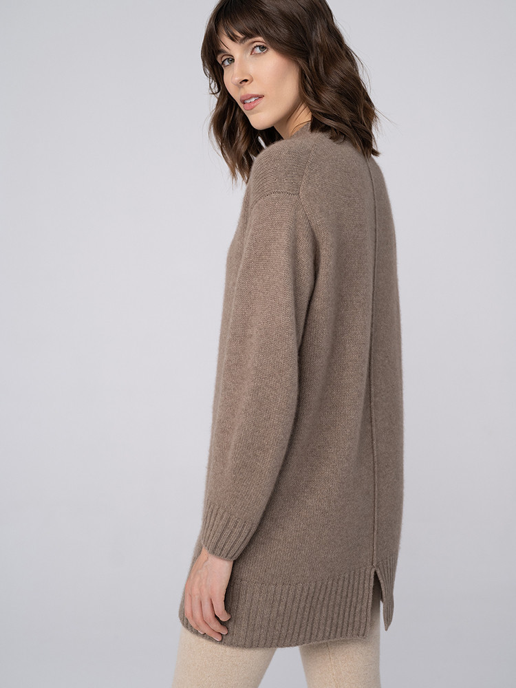 Sweter oversize z kaszmiru